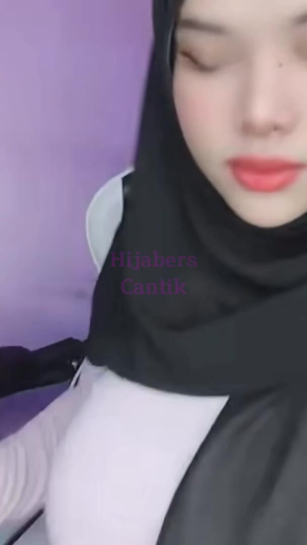 New Asian beautiful hijab style outfit merah muda kelihatan cantik banget Video Pemersatu Bangsa