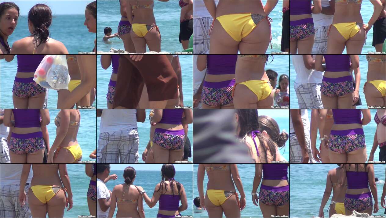 thick butts candid videos