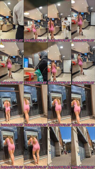 chavvy teen in pink 2 piece