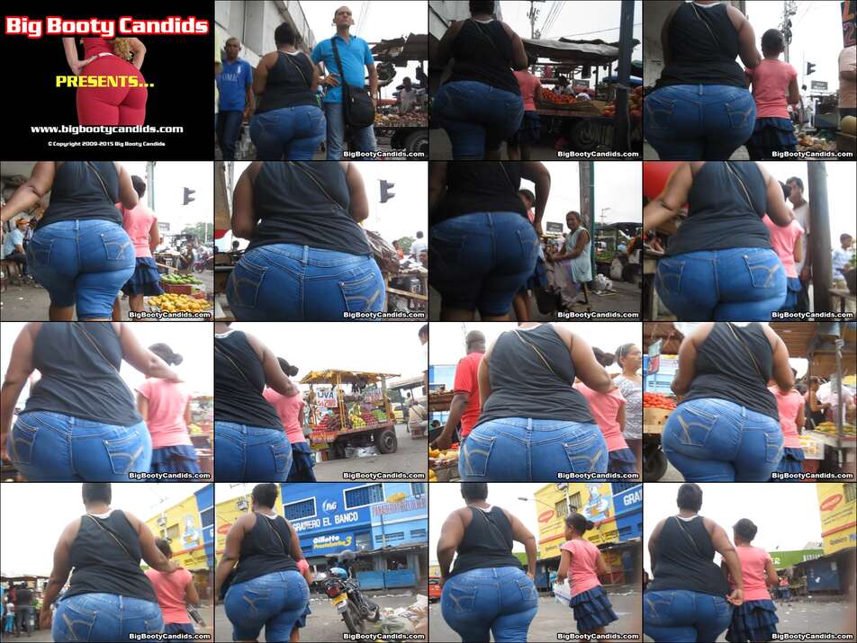 big booty candids videos