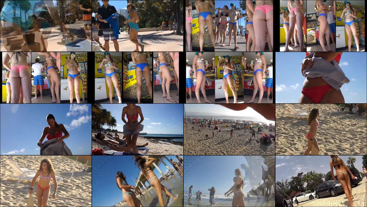 bikini and beach videos