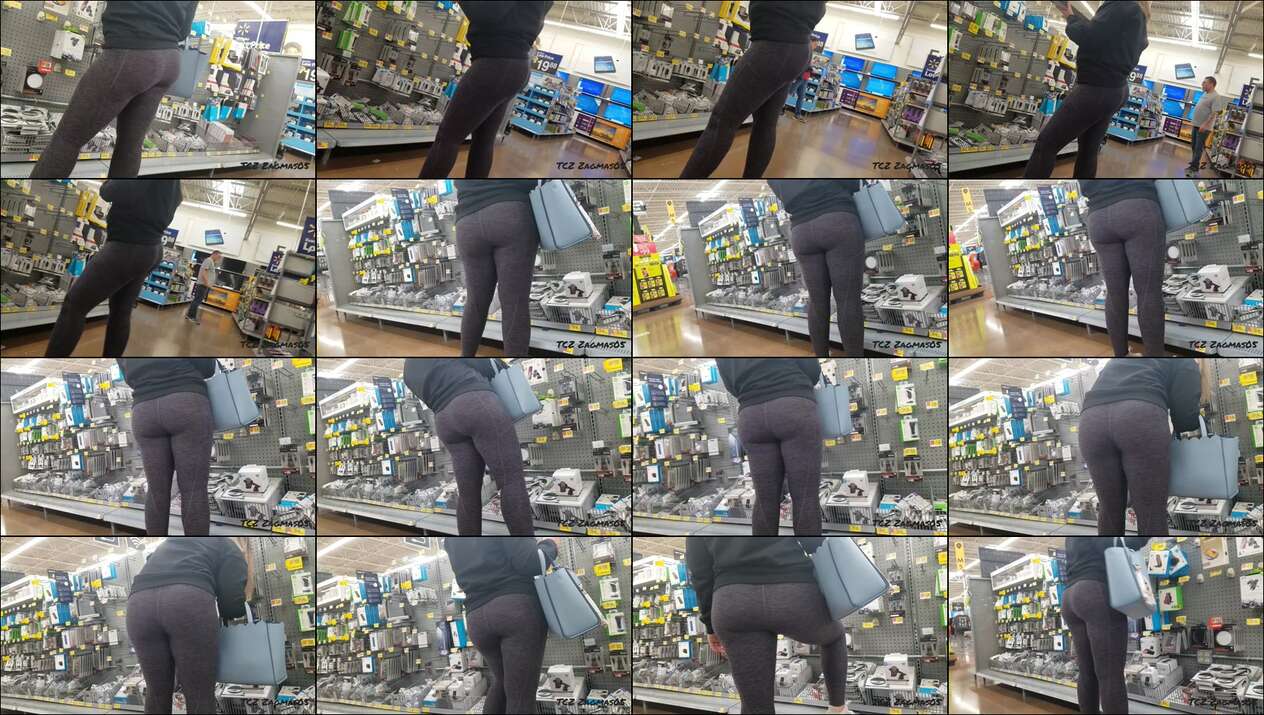 pretty ass in spandex leggings