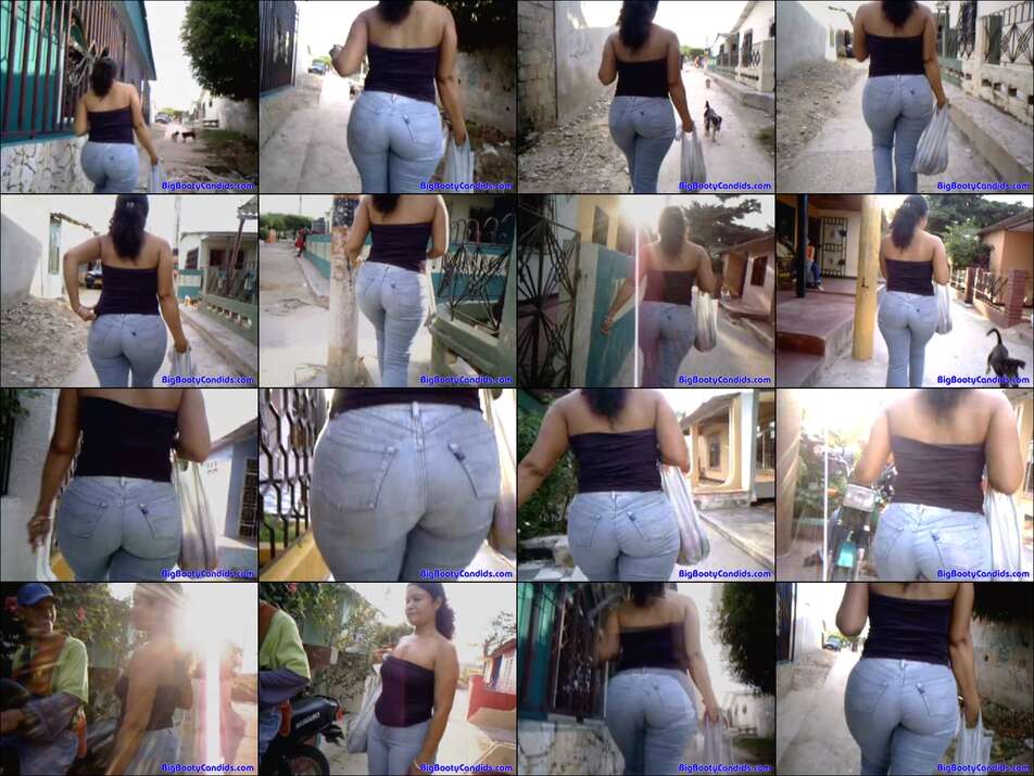 big booty candids videos